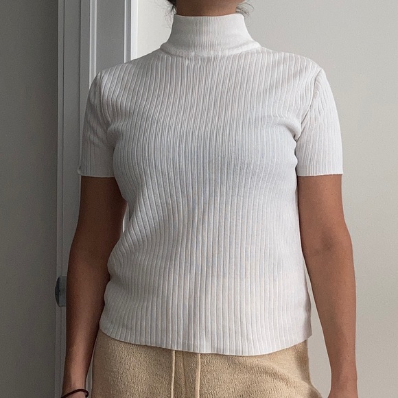 Vintage Tops - Ribbed Turtle neck